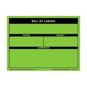  Bill of Lading Labels 3 X 4, scl 591g, 500 Per Roll 