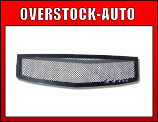 Stainless Black Wire Mesh Grille 2003 2007 Cadillac CTS  