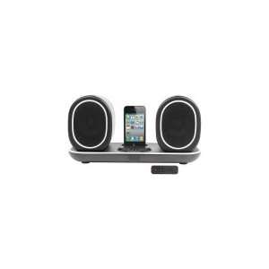   Speaker System With Ipod/Iphone Dock Cable And Ac Adapter Computers