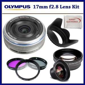 com Olympus M.Zuiko Digital 17mm f2.8 Lens Kit for Micro Four Thirds 
