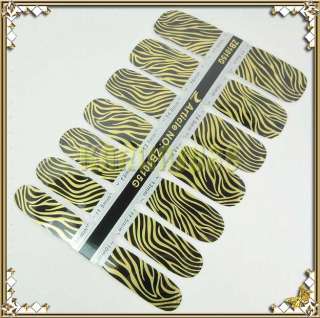 Ultra Thin Nail Art Polish Skin Foil Wrap Sticker Metallic Series B 