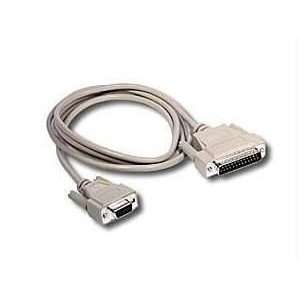  10ft DB9F to DB25M Modem Cable: Computers & Accessories