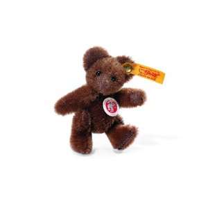  Steiff Mini Teddy Bear   Chocolate Brown: Toys & Games