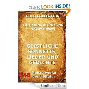 Geistliche Sonnette, Lieder und Gedichte (Kommentierte Gold Collection 