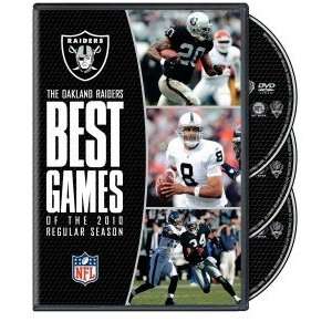  NFL Oakland Raiders Best Games of 2010 Season: Sports 