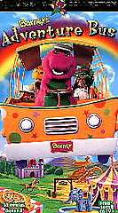Barney   Barneys Adventure Bus VHS, 1997, Clam Shell  