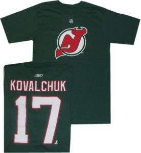 New Jersey Devils IIya Kovalchuk T Shirt GREEN Small  