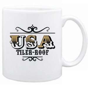  New  Usa Tiler Roof   Old Style  Mug Occupations