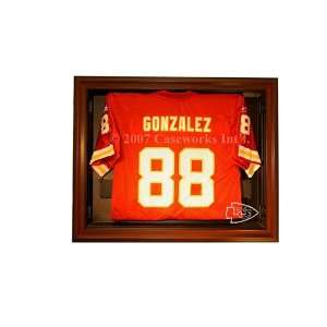 Kansas City Chiefs Football Jersey Display Case with Removable Face 