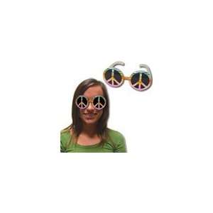  Peace Sign Tie Dye Glasses: Health & Personal Care