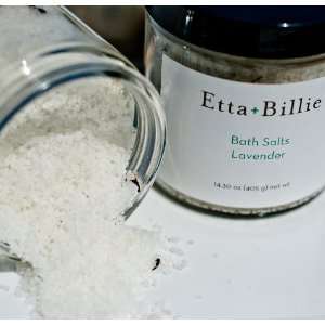    Lavender Natural Spa Bath Salts Organic Ingredients Beauty