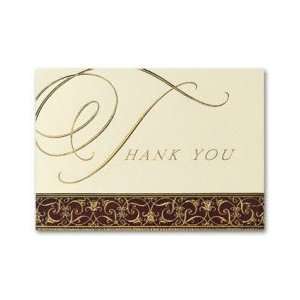  EGP Foil Embossed Thank You Greeting Card