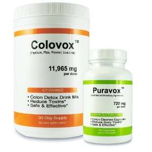 Colovox Colon Cleansing System Detox Purify Your Body 1 Colovox and 1 