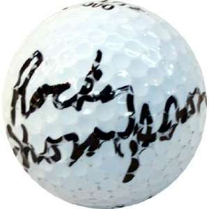  Rocky Thompson Autographed Golf Ball
