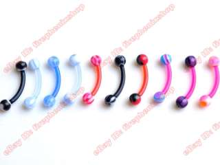 wholesale lot 285body piercing lip eyebrow jewelry ball  