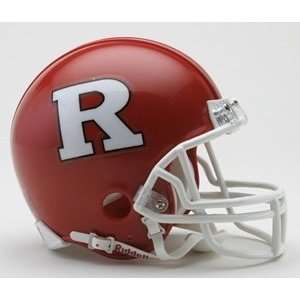  Rutgers Riddell Mini Football Helmet: Sports Collectibles