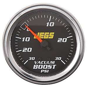  JEGS Performance Products 41204 2 5/8 Vacuum/Boost Gauge 