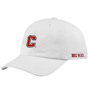 Cornell Big Red Youth White Basic Logo Adjustable Slouch Hat:  