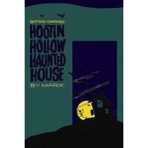  Vintage Art Hootin Hollow Haunted House   21569 0: Home 