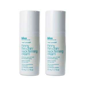  bliss thinny thin chin neck firming cream set of 2 Beauty