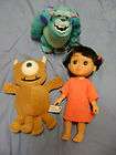 MONSTERS INC. Doll Talking Boo, Large Mikey the teddy Bear, & Sulley