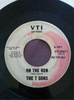 Sons On the Run / Baby Please Come Back NORTHERN SOUL HEAR  