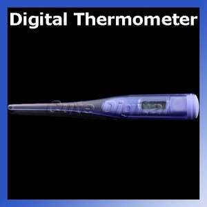   Waterproof Digital Body LCD Heating Fever Measuring Thermometer  