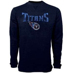   Titans Navy Blue Go Long Thermal Long Sleeve Top