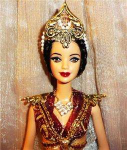   Queen of Persia barbie doll ooak Iran world doll iranian beauty  