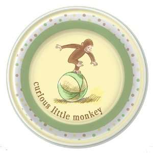  Cute & Curious George 9 Dinner Plates Toys & Games