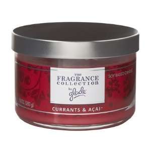 Glade The Fragrance Collection Multi Wick Candle Currants & Acai 10 oz 