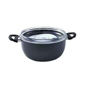  The Diamond Collection 24Cm Non Stick Casserole With Glass 