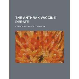  The anthrax vaccine debate a medical review for 