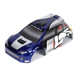  1/24 4WD Rally Painted Body, Blue/Silver: Toys & Games