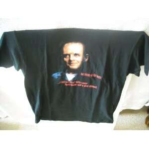  Hannibal Lecter Silence of the Lambs Shirt Size Large 