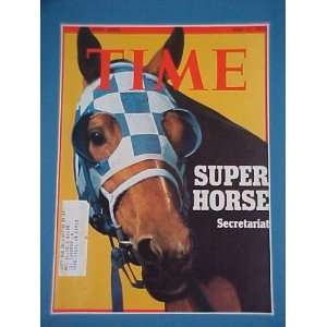 Super Horse Secretariat June 11 1973 Time Magazine Fabulous Beautiful 