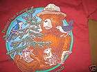 Youth Smokey Bear T shirt Protect Our Future Cedar Red