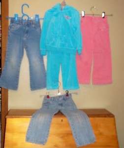   4T clothing~Jeans~Oshkosh Childrens Place Arizona  5 pieces  