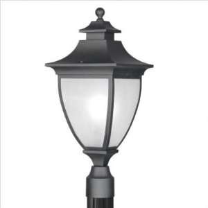   : Bundle 40 Hillsdale Outdoor Post Lantern in Black: Home Improvement