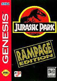 Jurassic Park Rampage Edition Sega Genesis  