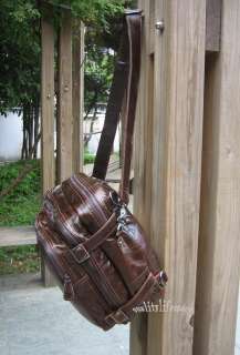 Multifunction Leather Handbag DUFFLE Backpack bag NEW  