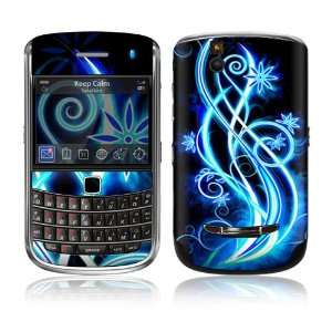  BlackBerry Bold 9650 Decal Skin   Neon Flower Everything 