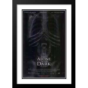 Alone in the Dark 20x26 Framed and Double Matted Movie Poster   Style 