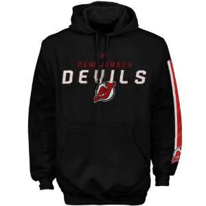  Reebok New Jersey Devils Black Sharp Hoody Sweatshirt 
