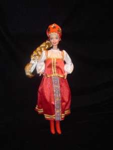 RUSSIA russian princess Dolls of the world BARBIE DOTW  