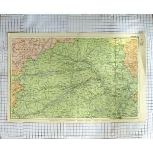   : ANTIQUE MAP c1790 c1900 SCOTLAND PERTH BLAIRGOWRIE: Home & Kitchen