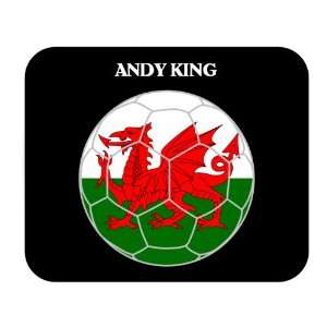  Andy King (Wales) Soccer Mouse Pad 