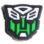 transformers movie green mask autobot jibbitz croc shoe charm 