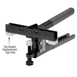   Square Tips for Heavy Plate Pliers by CR Laurence