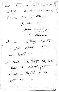 Charles Darwin Autograph Letter Signed  
